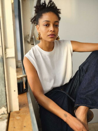 Футболки и Топы - Levi's Женский Топ Белый Relaxed