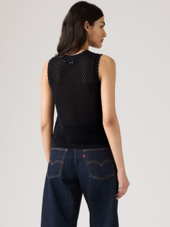 Tricouri si Topuri - Levi's Maiou Negru Regular Femei