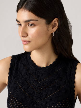 Tricouri si Topuri - Levi's Maiou Negru Regular Femei