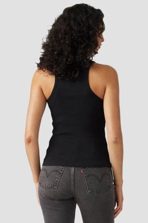 Футболки и Топы - Levi's Женская Майка Чёрная Slim