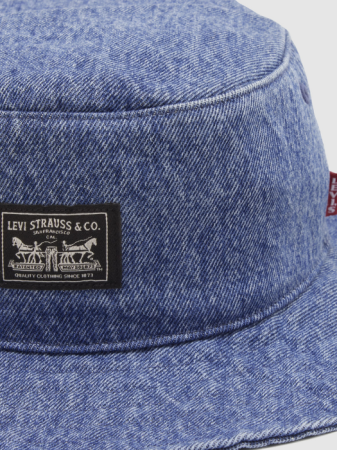 Кепки и Панамы - Levi's Мужская Панама Синяя 