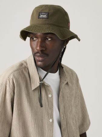 Кепки и Панамы - Levi's Мужская Панама Хаки 