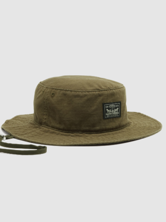 Кепки и Панамы - Levi's Мужская Панама Хаки 