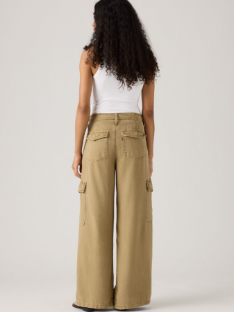 FEMEI - Levi's Pantaloni Bej Baggy Femei - 469 Lei