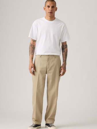 IMBRACAMINTE - Levi's Pantaloni Bej Loose Straight Barbati