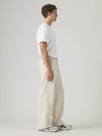 Pantaloni - Pantaloni Gri Deschis Baggy Barbati
