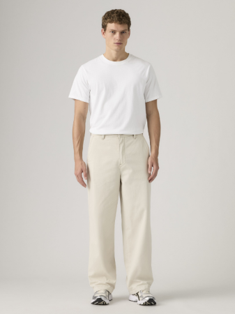 Pantaloni - Pantaloni Gri Deschis Baggy Barbati