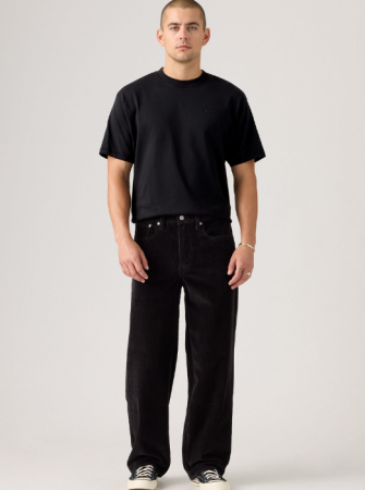 Pantaloni - Levi's Pantaloni Negri Baggy Barbati