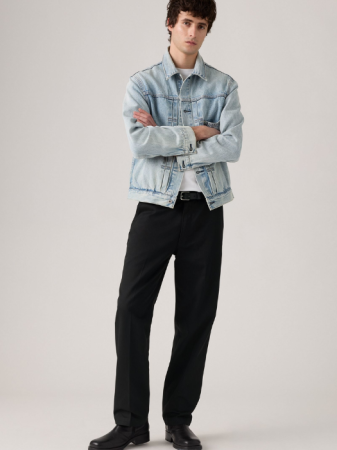 IMBRACAMINTE - Levi's Pantaloni Negri Loose Straight Barbati