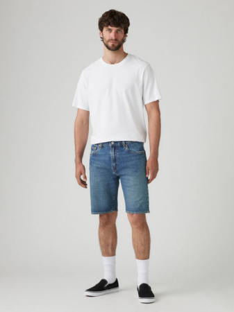 BARBATI - Pantaloni Scurti Albastri Regular Barbati