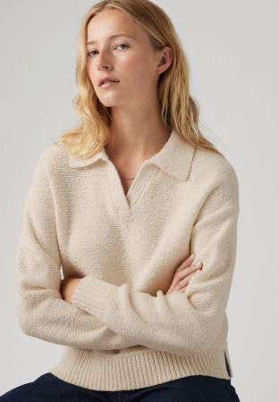 FEMEI - Levi's Pulover Crem Relaxed Femei