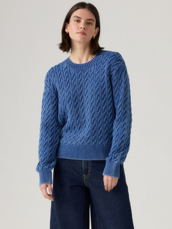 FEMEI - Levi's Pulover Albastru Relaxed Femei