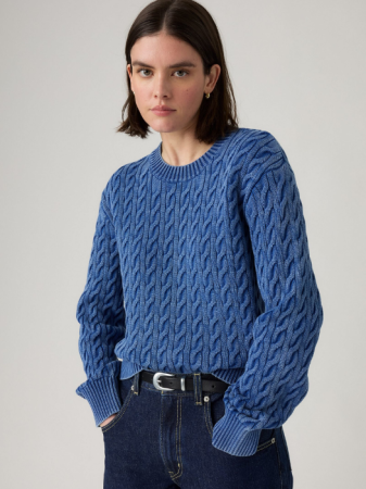 FEMEI - Levi's Pulover Albastru Relaxed Femei