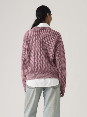 IMBRACAMINTE - Levi's Pulover Lila Regular Femei