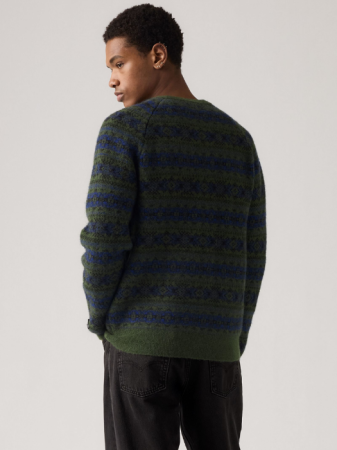 МУЖЧИНЫ - Levi's Свитер Verde/Albastru Relaxed