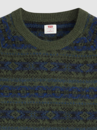 МУЖЧИНЫ - Levi's Свитер Verde/Albastru Relaxed