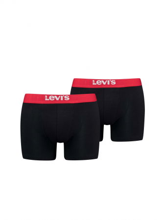ACCESORII - Levi's Set Lenjerie Black/Red Barbati