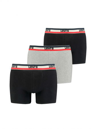 BARBATI - Levi's Set Lenjerie Black/Grey Melange   Barbati