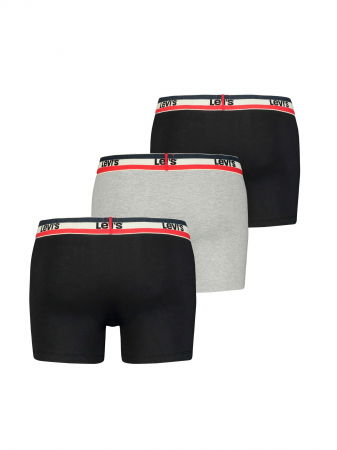 BARBATI - Levi's Set Lenjerie Black/Grey Melange   Barbati