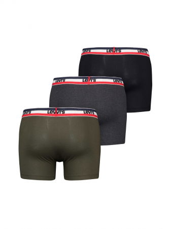 МУЖЧИНЫ - Levi's Мужской Набор Нижнего Белья Хаки/Черный/Серый