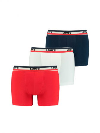 ACCESORII - Levi's Set Lenjerie White/Blue/Red   Barbati