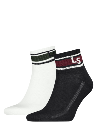 АКСЕССУАРЫ - Levi's Набор Носков Black/White 