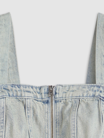 IMBRACAMINTE - Levi's Top Albastru Slim Femei