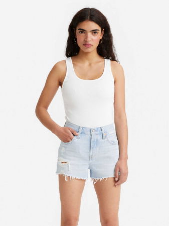 Футболки и Топы - Levi's Женский Топ Белый Slim