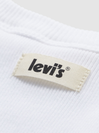 FEMEI - Levi's Top Alb Slim Femei