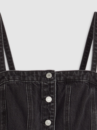 IMBRACAMINTE - Levi's Top Negru Slim Femei