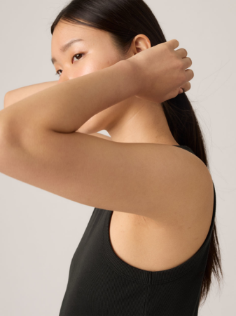 FEMEI - Levi's Top Negru Slim Femei