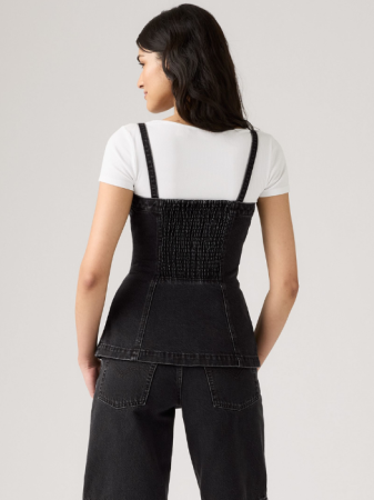 IMBRACAMINTE - Levi's Top Negru Slim Femei