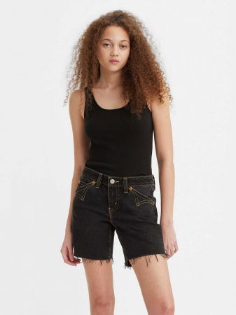 Футболки и Топы - Levi's Женский Топ Чёрный Slim