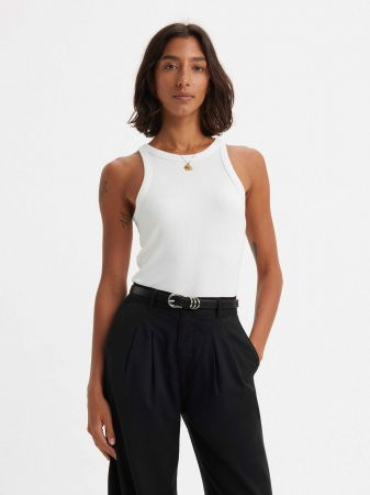 Футболки и Топы - Levi's Женский Топ Белый Slim