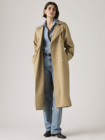 Geci si Jachete - Levi's Trench Bej Regular Femei