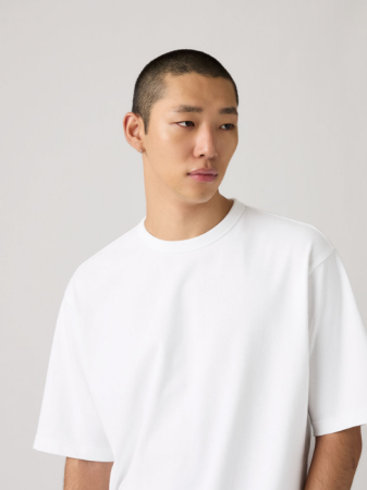 BARBATI - Levi's Tricou Alb Loose Barbati