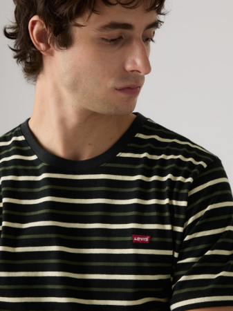 BARBATI - Levi's Tricou Alb/Negru Regular Barbati