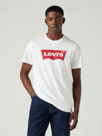 BARBATI - Levi's Tricou Alb Regular Barbati