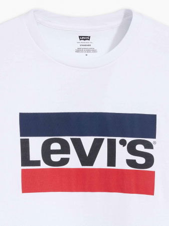 Levi's Мужская Футболка Белая  Regular [4]