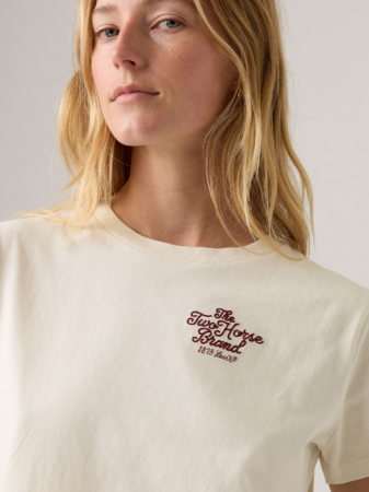 FEMEI - Levi's Tricou Crem Regular Femei