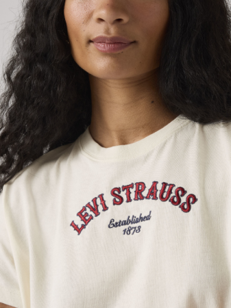 FEMEI - Levi's Tricou Alb Regular Femei