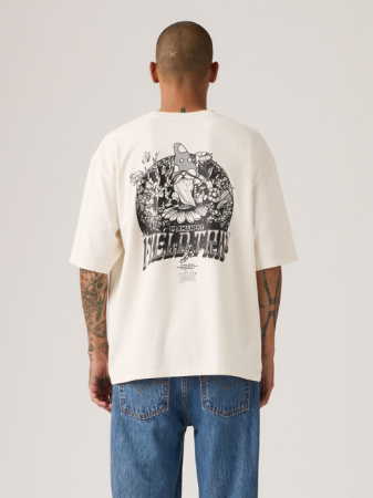 BARBATI - Levi's Tricou Alb Relaxed Barbati