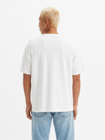 Tricouri si Polo - Levi's Tricou Alb Relaxed Barbati