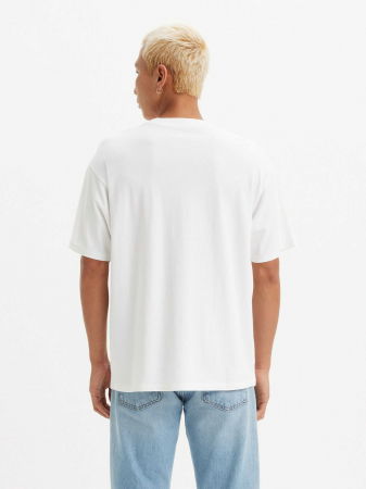 Tricouri si Polo - Levi's Tricou Alb Relaxed Barbati