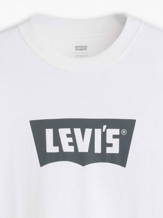 Levi's Мужская Футболка Белая Relaxed [5]
