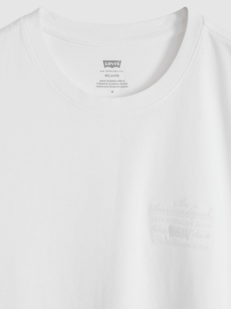 BARBATI - Levi's Tricou Alb Relaxed Barbati
