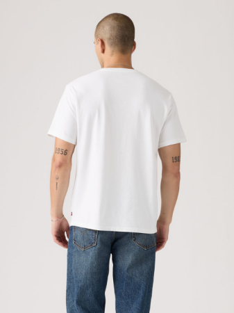 BARBATI - Levi's Tricou Alb Relaxed Barbati