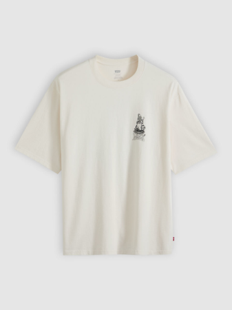 BARBATI - Levi's Tricou Alb Relaxed Barbati