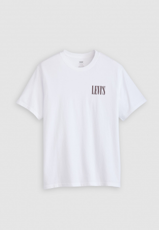 BARBATI - Levi's Tricou Alb Relaxed Barbati