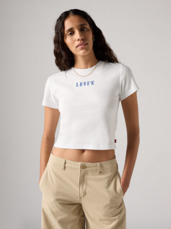 FEMEI - Levi's Tricou Alb Slim Femei